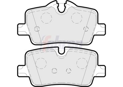 Fahren Brake Pad Set, disc brake FBP3932