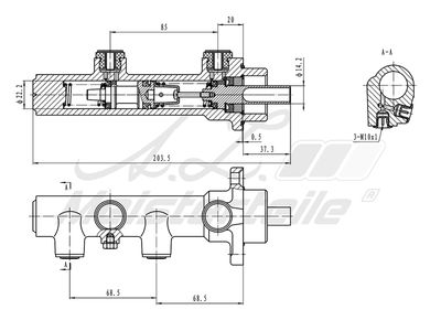 Спирачна помпа A.Z. Meisterteile AZMT-44-110-1031
