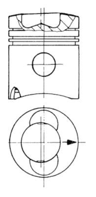 Kolv KOLBENSCHMIDT 93741600