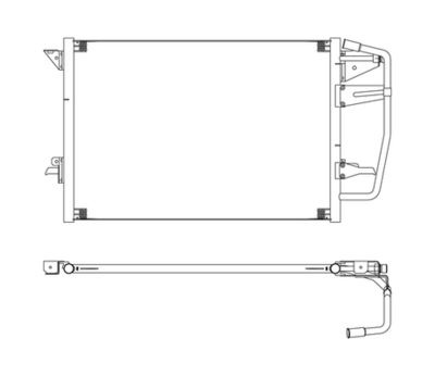 CONDENSATOR CLIMATIZARE WALKER WCD00012 7