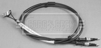 Тросик, cтояночный тормоз BORG & BECK BKB2983 для OPEL CORSA