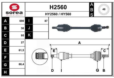 PLANETARA SNRA H2560