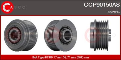 FULIE ALTERNATOR CASCO CCP90150AS