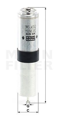 Топливный фильтр MANN-FILTER WK 5010 z для BMW X4