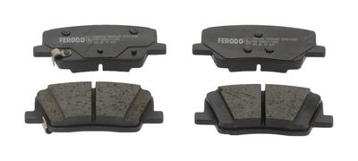 Remblokken set Achter , past: SSANGYONG MUSSO, REXTON 2.0/2.2D 07.17-