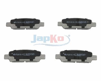 комплект спирачно феродо, дискови спирачки JAPKO