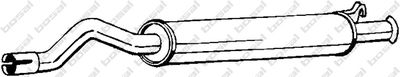 KLOKKERHOLM 105-159 Глушитель выхлопных газов  для AUDI 80 (Ауди 80)