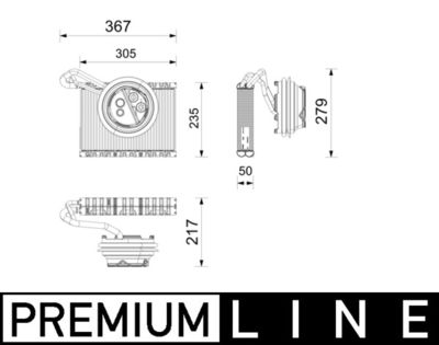 VERDAMPFER KLIMAANLAGE