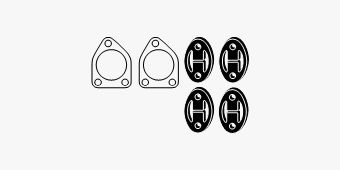 SET MONTARE SISTEM DE ESAPAMENT HJS 82346723