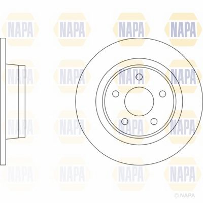 Brake Disc NAPA NBD5331