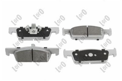 Brake Pad Set, disc brake 231-01-160