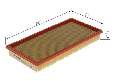 LUFTFILTER BOSCH 1457433298 4
