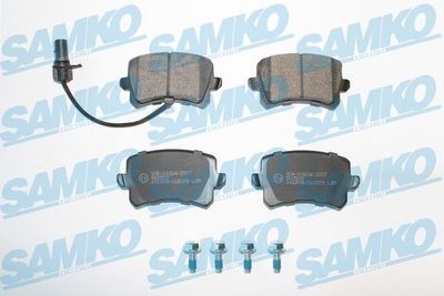 Комплект тормозных колодок, дисковый тормоз SAMKO 5SP2079 для AUDI Q3