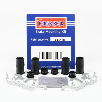 Комплектующие, колодки дискового тормоза BORG & BECK BBK1683 для MERCEDES-BENZ GLC
