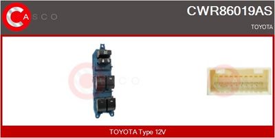 COMUTATOR MACARA GEAM CASCO CWR86019AS