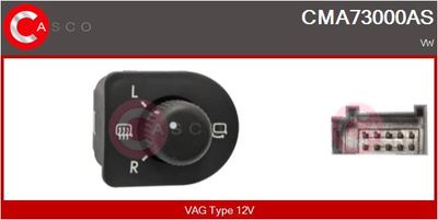 COMUTATOR REGLAREA OGLINZILOR EXTERIOARE