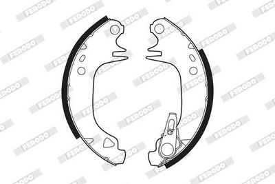BREMSBACKENSATZ FERODO FSB188 1