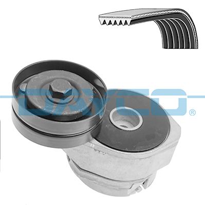SET CUREA TRANSMISIE CU CANELURI DAYCO KPV615