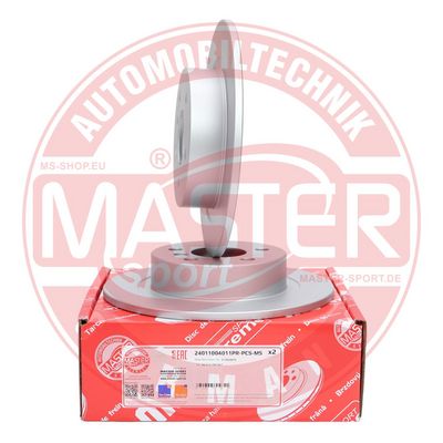 Tarcza hamulcowa MASTER-SPORT GERMANY 24011004011PR-SET-MS