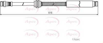 Brake Hose APEC HOS3942