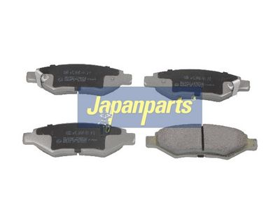 JAPANPARTS Stabdžių trinkelių rinkinys, diskinis stabdys