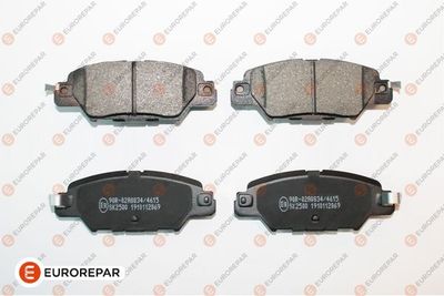 Комплект тормозных колодок, дисковый тормоз EUROREPAR 1675995980 для MAZDA CX-5