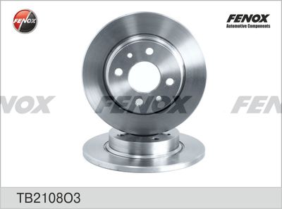 Тормозной диск FENOX TB2108O3 для LADA RIVA