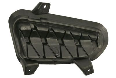 Voorbumper afdekking Voor Links (groot, plastic, zwart glanzend) past: DODGE DURANGO III 01.21-