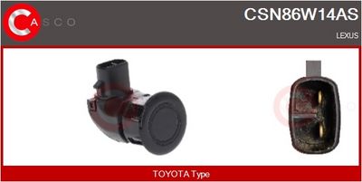 SENSOR AJUTOR PARCARE CASCO CSN86W14AS