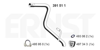 RACORD EVACUARE ERNST 391511