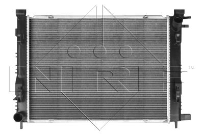 NRF 58444 Радиатор охлаждения двигателя  для DACIA  (Дача Сандеро)