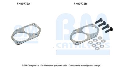 Монтажный комплект, катализатор BM CATALYSTS FK90772 для OPEL SINTRA