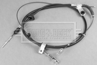 Тросик, cтояночный тормоз BORG & BECK BKB2088 для MAZDA E