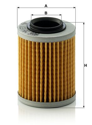 ÖLFILTER MANN-FILTER MH631 1