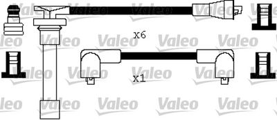 Комплект проводов зажигания VALEO 346550 для JAGUAR XJSC
