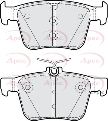 Brake Pad Set APEC PAD2178