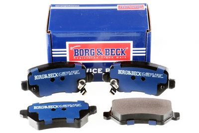 комплект спирачно феродо, дискови спирачки BORG & BECK BBP2609