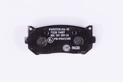 Brake Pad Set, disc brake 8DB 355 009-341