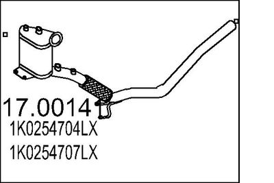 FILTRU FUNINGINE/PARTICULE SIST.DE ESAPAMENT
