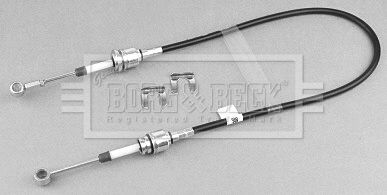 Cable Pull, manual transmission Borg & Beck BKG1038
