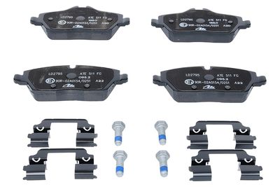 Brake Pad Set, disc brake 13.0470-2795.2