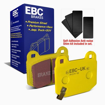 комплект спирачно феродо, дискови спирачки EBC Brakes DP41537R