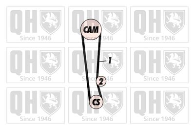 SET CUREA DE DISTRIBUTIE QUINTON HAZELL QBK495 1