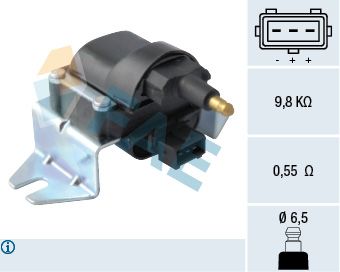 Катушка зажигания FAE 80308 для RENAULT RAPID