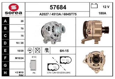 GENERATOR EAI 57684