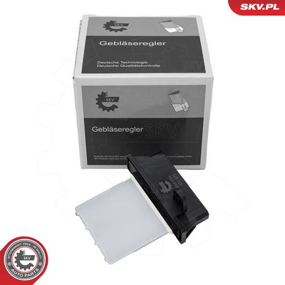 Odpor, vnitřní tlakový ventilátor ESEN SKV 95SKV094