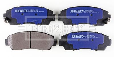 BORG & BECK BBP2204 Тормозные колодки и сигнализаторы для HONDA CR-V V (RW_, RT_) 1.5 VTEC AWD (RW2)