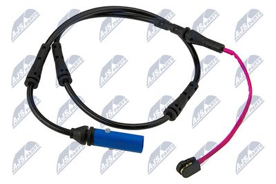 Įspėjimo kontaktas, stabdžių trinkelių susidėvėjimas