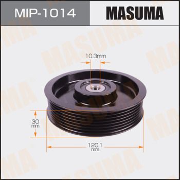 Паразитный / ведущий ролик, поликлиновой ремень MASUMA MIP-1014 для TOYOTA ISIS