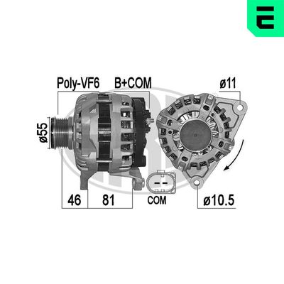 GENERATOR / ALTERNATOR ERA 209543